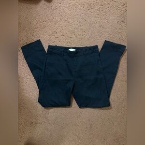 H&M navy blue ankle pants size adult 4